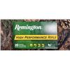 Image 1 : 1 BOX 35 WHELEN REMINGTON HIGH PREFORMANCE RIFLE PSP 250 GRAIN 2400 FPS 20 ROUNDS PER BOX NO SHIPPIN