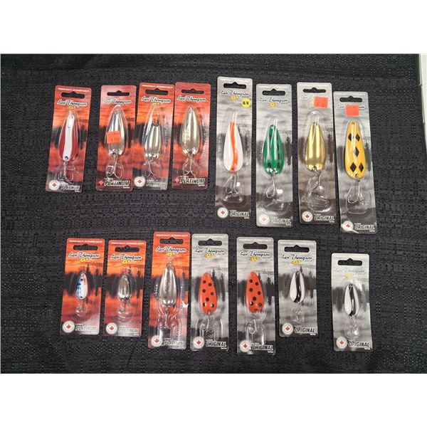 LEN THOMPSON 15 ASSORTED FISHING LURES