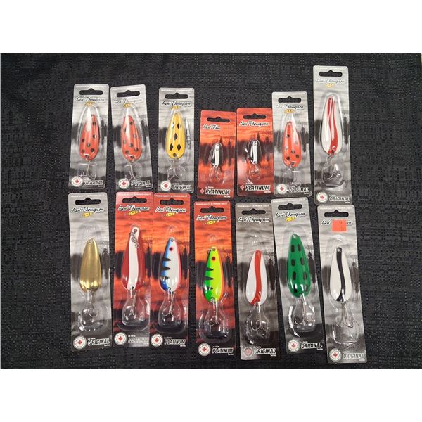 LEN THOMPSON 14 ASSORTED FISHING LURES