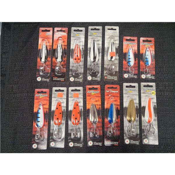 LEN THOMPSON 14 ASSORTED FISHING LURES