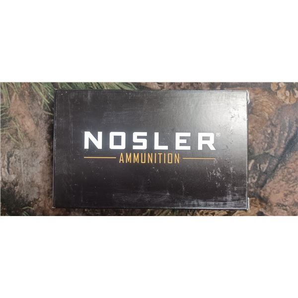 1 BOX 26 NOSLER BALLISTIC TIP 140 GRAIN 20 ROUNDS PER BOX NO SHIPPING ON AMMO