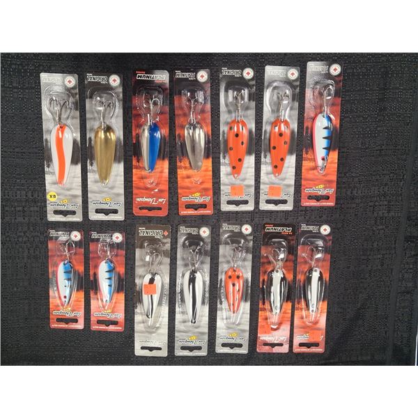 LEN THOMPSON 14 ASSORTED FISHING LURES