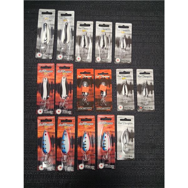 LEN THOMPSON 16 ASSORTED FISHING LURES