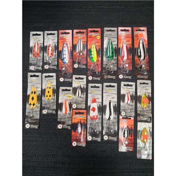 LEN THOMPSON 19 ASSORTED FISHING LURES