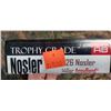 Image 2 : 1 BOX 26 NOSLER NOSLER TROPHY GRADE ABLR 140 GRAIN 20 ROUNDS PER BOX NO SHIPPING ON AMMO