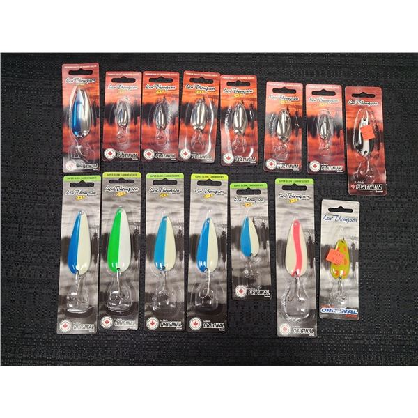 LEN THOMPSON 15 ASSORTED FISHING LURES