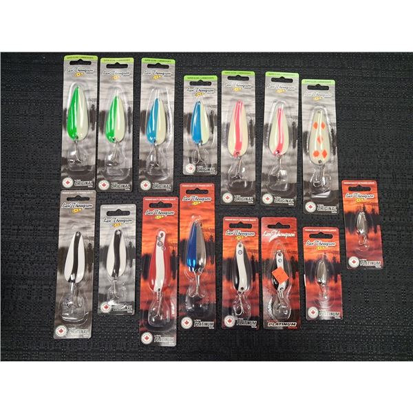 LEN THOMPSON 15 ASSORTED FISHING LURES