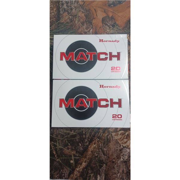 2 BOX 300 WIN MAG HORNADY MATCH ELD MATCH 195 GRAIN 20 ROUNDS PER BOX NO SHIPPING ON AMMUNTION