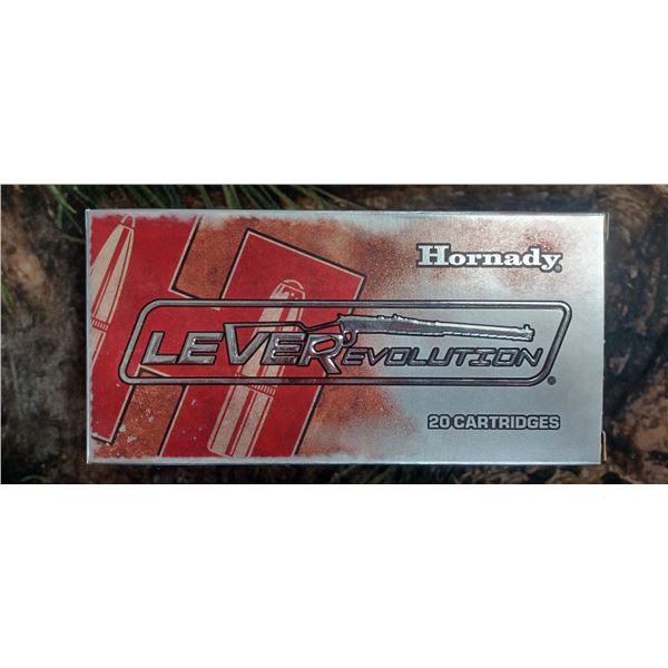 1 BOX 45-70 GOVT. HORNADY LEVER EVOLUTION MONOFLES 250 GRAIN 20 ROUNDS PER BOX NO SHIPPING ON AMMUNT