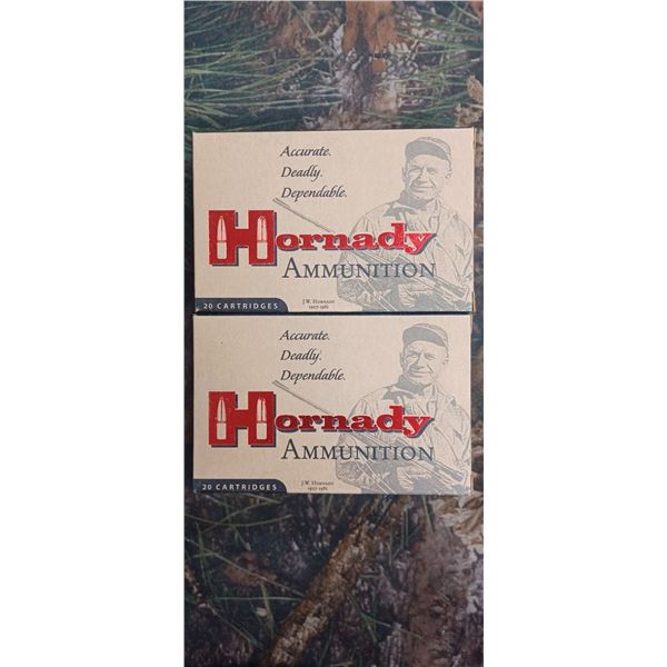 2 BOXES 30-40 KRAG HORNADY CUSTOM SP 180 GRAIN 20 ROUNDS PER BOX NO SHIPPING ON AMMUNTION