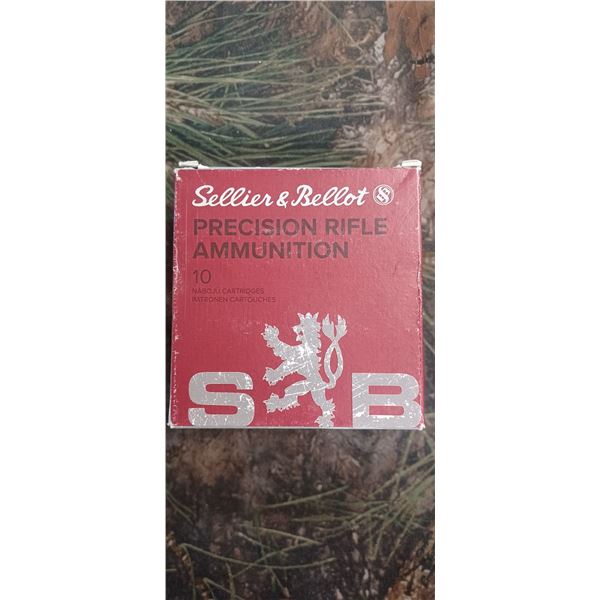 1 BOX 338 LAPUA MAG. SELLIER & BELLOT HPBT 250 GRAIN 116,2G 10 ROUNDS PER BOX NO SHIPPING ON AMMO