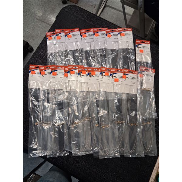 LARGE LOT BOTTOM BOUNCERS 1 1/2 OZ, & 1/2 OZ