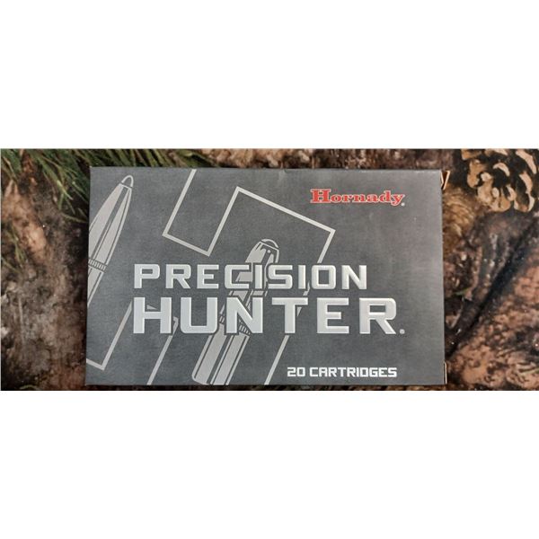 1 BOX 257 WBY MAG. HORNADY PRECISION HUNTER ELD-X 110 GRAIN 20 ROUNDS PER BOX NO SHIPPING ON AMMUNTI
