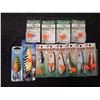 Image 2 : LOT OF ASSORTED SHIMMY JERK LURES & MUSTAD TREBLE HOOKS SIZE 4
