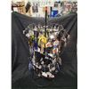 Image 2 : ASSORTED FLASH SPINNERS C/W HANGING RACK 40 CNT
