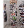 Image 3 : WHOLE SPIN RACK-INCLUDEDS THE RACK-VARIOUS TREBLE HOOKS SOFT BAIT, TREBLE, SPLITINGS SLOW TURN HOOKS