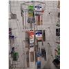 Image 3 : WHOLE SPIN RACK-INCLUDEDS THE RACK-VARIOUS SIZES OF SNELLED HOOKS, STINGER SNELLS & BAITING NEEDLES