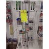 Image 3 : WHOLE SPIN RACK-INCLUDEDS THE RACK-VARIOUS SIZES OF SNELLED HOOKS, STINGER SNELLS & BAITING NEEDLES