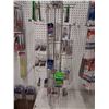 Image 5 : WHOLE SPIN RACK-INCLUDEDS THE RACK-VARIOUS SIZES OF SNELLED HOOKS, STINGER SNELLS & BAITING NEEDLES