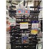 Image 1 : WHOLE SPIN RACK-INCLUDEDS THE RACK VARIOUS TREBLE HOOKS WIDE GAP, SPLITING, SNELLED