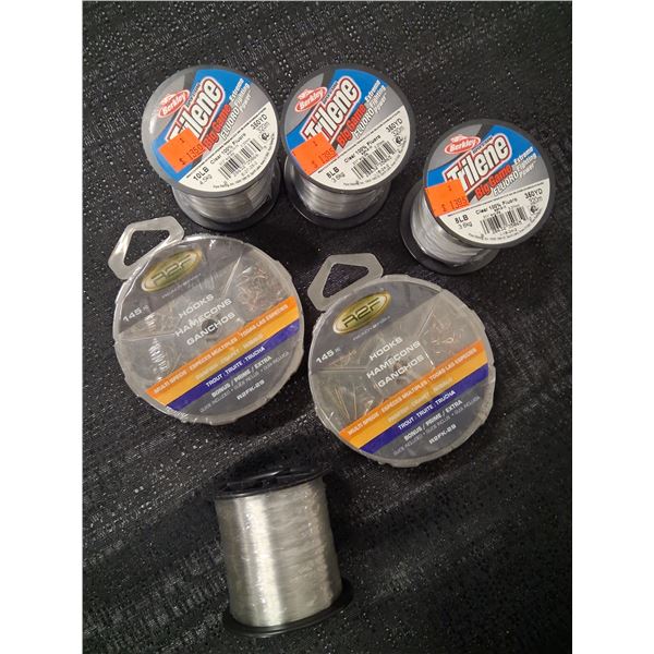 ASSORTED LOT LINE & HOOK PAKS 6CNT