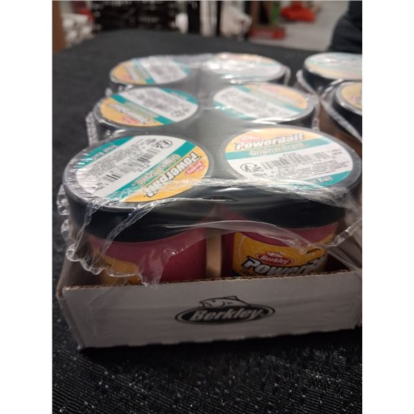 BERKEY POWER BAIT YELLOW NUGGET & PINK TROUT PASTE 12 CNT