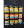 Image 1 : BERKLEY TROUT POWER BAIT GREEN YELLOW ORANGE PINK WHITE 12 CNT