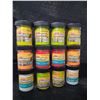 Image 2 : BERKLEY TROUT POWER BAIT GREEN YELLOW ORANGE PINK WHITE 12 CNT