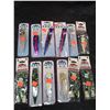 Image 2 : MIXED LOT OF GIBBS HOCKEY STICKS APEX FISHING LURES 12 CNT