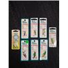 Image 1 : ASSORTED MIX FISHING LURES, REEF RUNNER, CICADAS, PET SPOON 8 CNT
