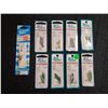 Image 1 : ASSORTED MIX FISHING LURES, REEF RUNNER, CICADAS, SEDISH PIMPLE  9 CNT