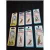 Image 2 : ASSORTED MIX FISHING LURES REEF RUNNER, CICADES PETSPSOON 8 CNT