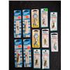 Image 2 : LARGE LOT ASSORTED MIX FISHING LURES REEF RUNNER, CICADES PETSPSOON SWEDISH PIMPLE  12 CNT