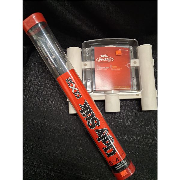 UGLY STIK 6' 4 PIECE, ROD HOLDER