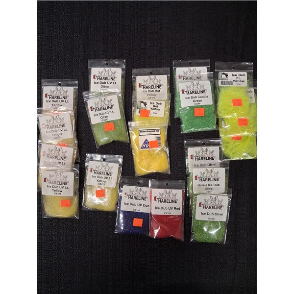 ASSORTED ICE DUBBING VARIOUS COLORS (20PK) 1 CNT