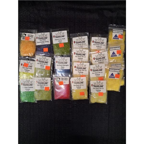 ASSORTED ICE DUBBING VARIOUS COLORS (21PK) 1 CNT
