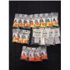 Image 1 : ASSORTED FINE ROUND RUBBER MATERIAL  (12PK) 1 CNT