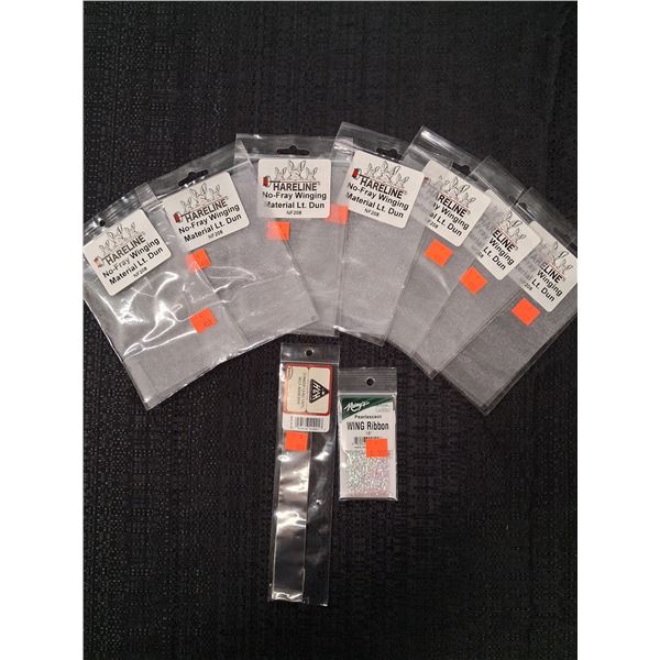 HARELINE WING MAKING MATERIAL & ZONKER LEAD TAPE (9PK) 1 CNT