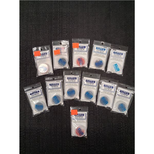 KILLER CADDIS GLASS BEADS - MIX 12 PKS 1CNT