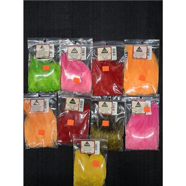 DECEIVER STRUNG ROOSTER SADDLES VARIOUS COLORS (10 PIECE)