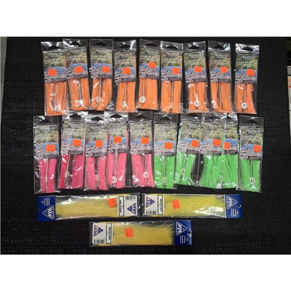 ASSORTED FLASH & VARIOUS COLORS (22 PIECE)