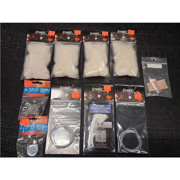 MIX INDICOTOR X4 MATERIAL & TUBES, STIPPER GUARD, STRIKA INDICATOR, TOD, X2 RETRATOR (10 PIECE)