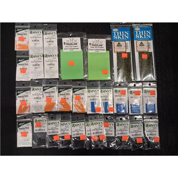LARGE ASSORTED MIX OF BOOBIES, THIN SKIN, PARA CHUTE POSTS, DAMSEL FOAM BODIES ( 31 PIECE )