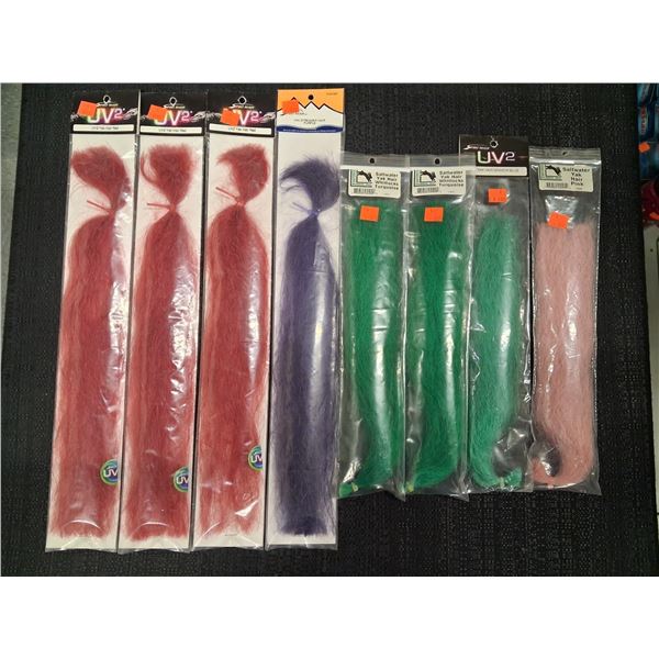 MIX OF YAK HAIR SALTWATER, UVZ ( 8 PIECE ) 1 CNT