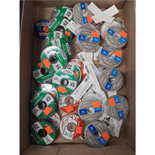 LARGE LOT OF TIPPET VARIOUS SIZES BX 1 CNT