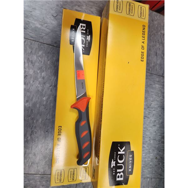3 BUCK 6" FILET KNIVES