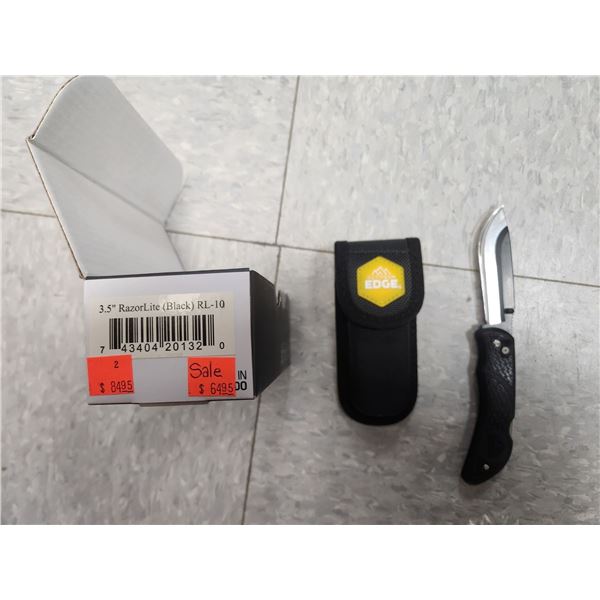 2 OUTDOOR EDGE 3.5" RAZOR LITE RL-10 FOLDING KNIFE