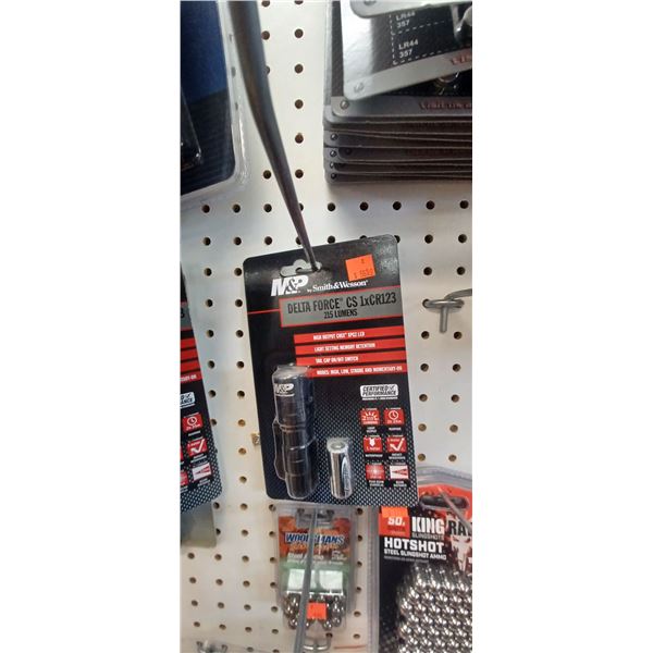 2 M&P S&W DELTA FORCE LIGHTS SMALL + MEDIUM + 1 LED TORCH