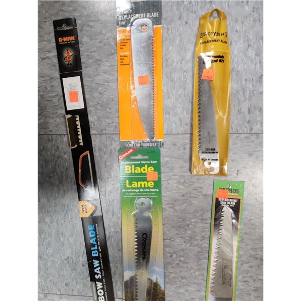 LARGE QUANTITY OF ASSORTED SAW BLADES