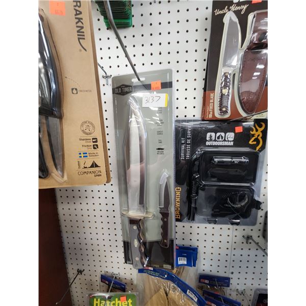 3 2PC 10"/3.5" OLD TIMER KNIVE COMBO